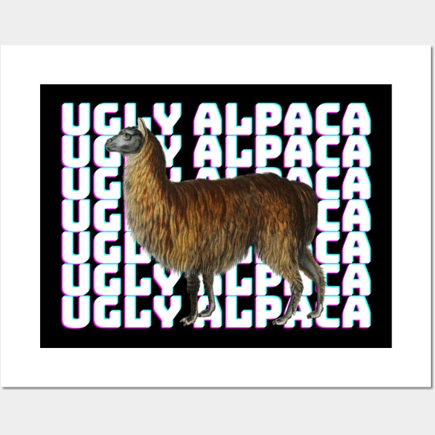 Ugly alpaca Wall Art by Style24x7